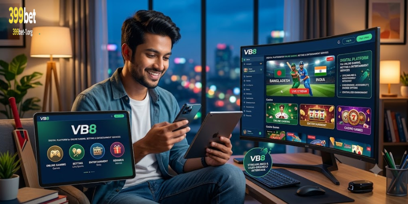 About VB8 is an online hub for gaming, betting, and entertainment