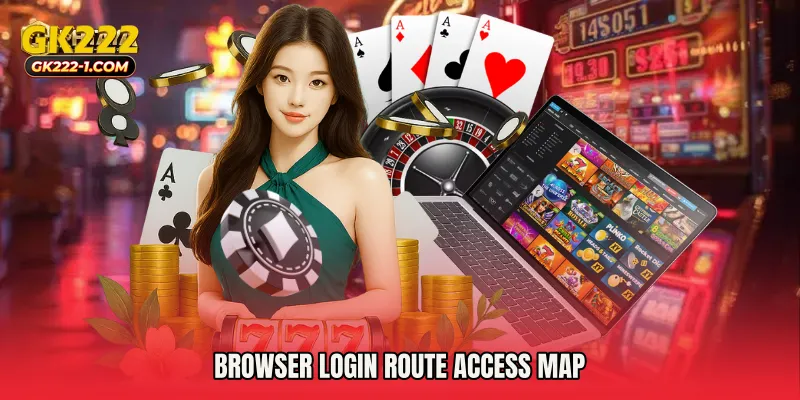 Browser Login Route access map