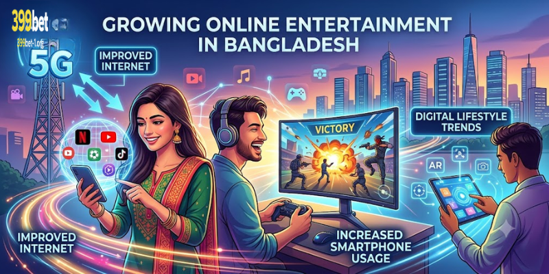 Why Online Entertainment Is Growing in Bangladesh